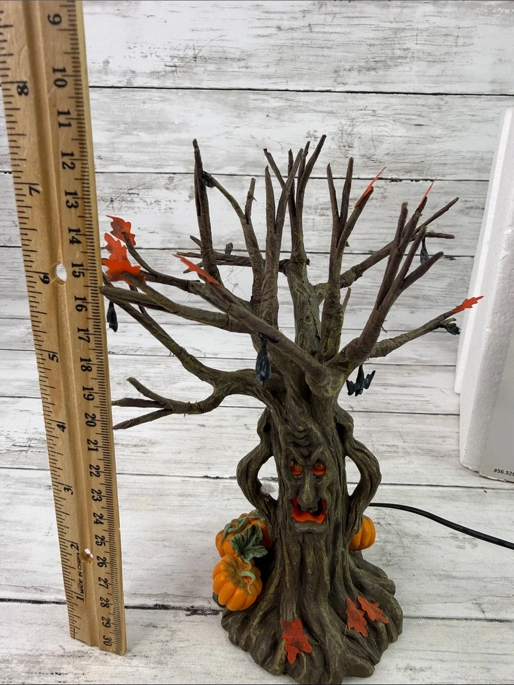 Department 56 Halloween Village Accessory Lit Spooky Tree (RETIRED 2007) -Lights